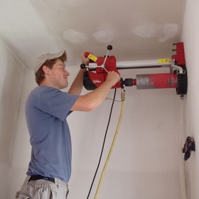 Jádrové vrtání - Hilti 
